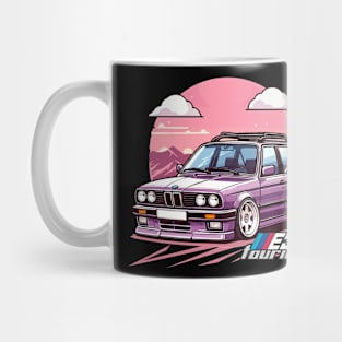 E30 Touring Purple Mug